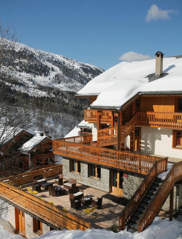 Hotel Le Genepi Мерибель Экстерьер фото